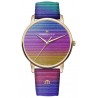 Maurice Lacroix Eliros Lady Rainbow Quartz Gold PVD Limited Edition EL1118-PVP01-090-1