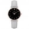 Cluse Minuit Rose Gold Black Grey CL30018